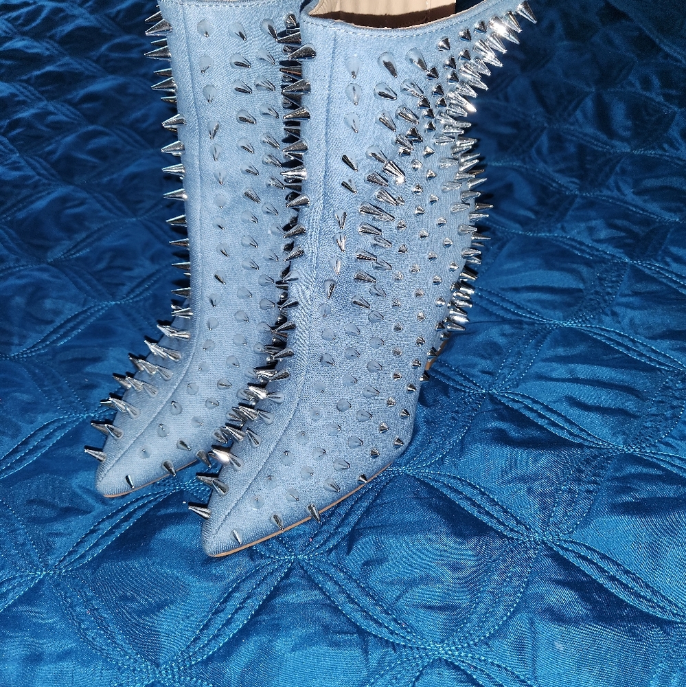 Denim Bootie
